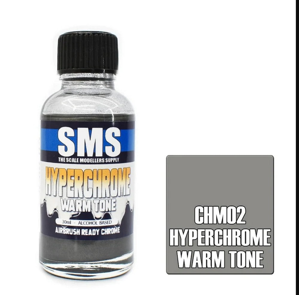Airbrush Paint 30ml Hyperchrome Warm Tone Alcohol Base Scale Modellers Supply | Formula