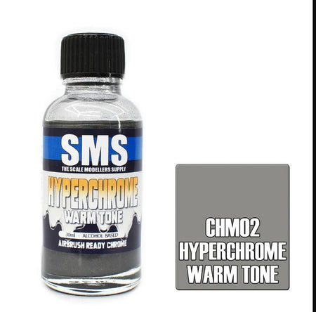 Airbrush Paint 30ml Hyperchrome Warm Tone Alcohol Base Scale Modellers Supply | Formula