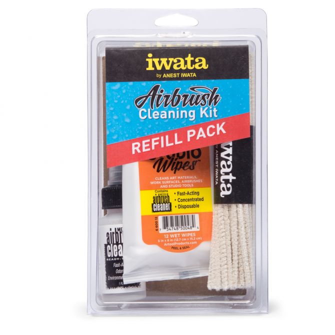 Iwata Airbrush Cleaning Kit Refill Pack | Formula