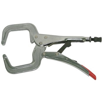 Strong Hand Locking C Clamp with Round Tip | Hobeca