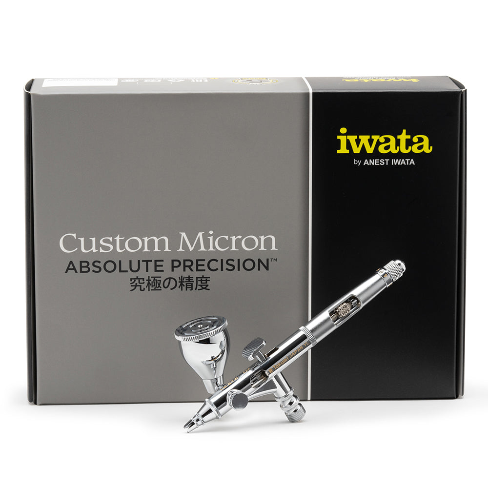 Iwata Gravity Airbrush Custom Micron Takumi Side Feed Dual Action 0.18mm | Formula