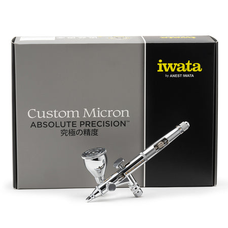 Iwata Gravity Airbrush Custom Micron Takumi Side Feed Dual Action 0.18mm | Formula
