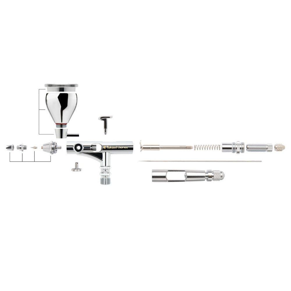 Iwata Gravity Airbrush Custom Micron Takumi Side Feed Dual Action 0.18mm | Formula