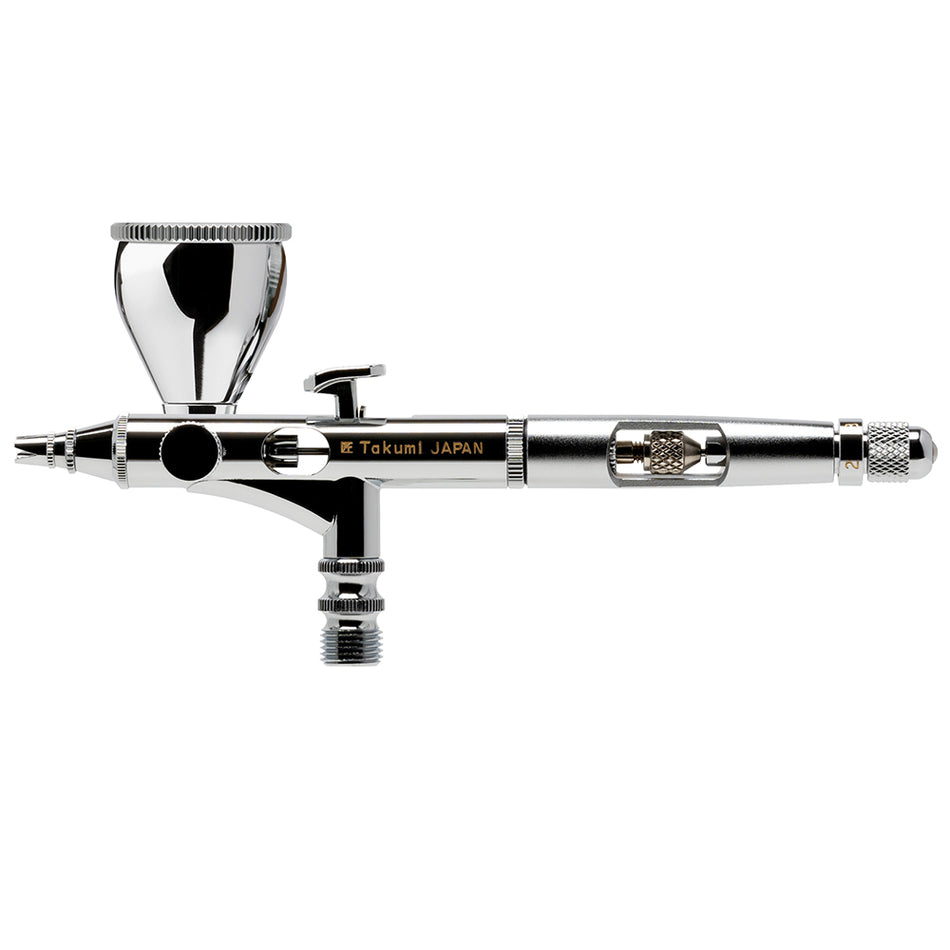 Iwata Gravity Airbrush Custom Micron Takumi Side Feed Dual Action 0.18mm | Formula