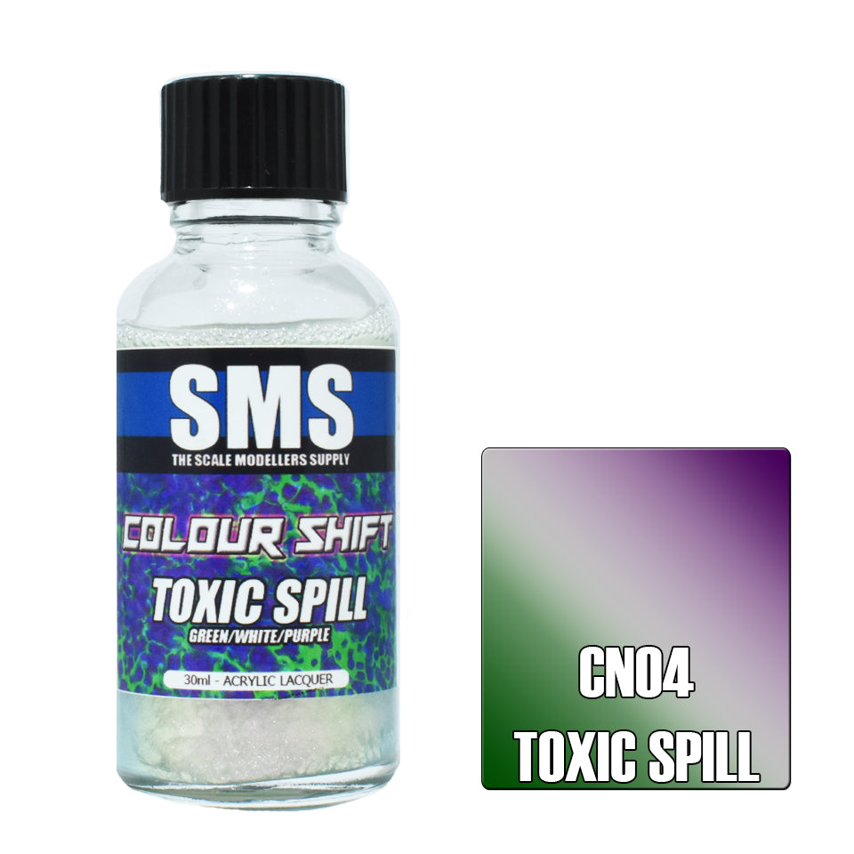 Airbrush Paint 30ml Colour Shift Toxic Spill Acrylic Lacquer Scale Modellers Supply | Formula
