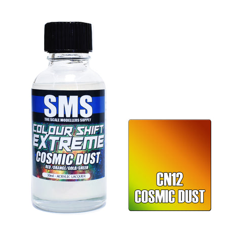 Airbrush Paint 30ml Colour Shift Extreme Cosmic Dust Acrylic Lacquer Scale Modellers Supply | Formula