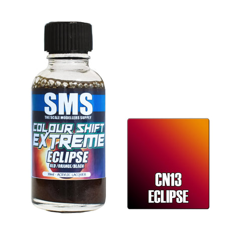 Airbrush Paint 30ml Colour Shift Extreme Eclipse Acrylic Lacquer Scale Modellers Supply | Formula