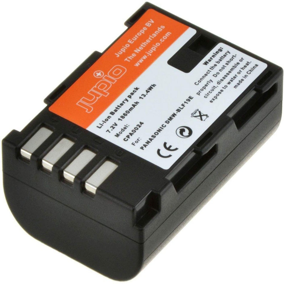 Jupio Camera Battery Panasonic Dmw-Blf19e 7.2v 1860mah