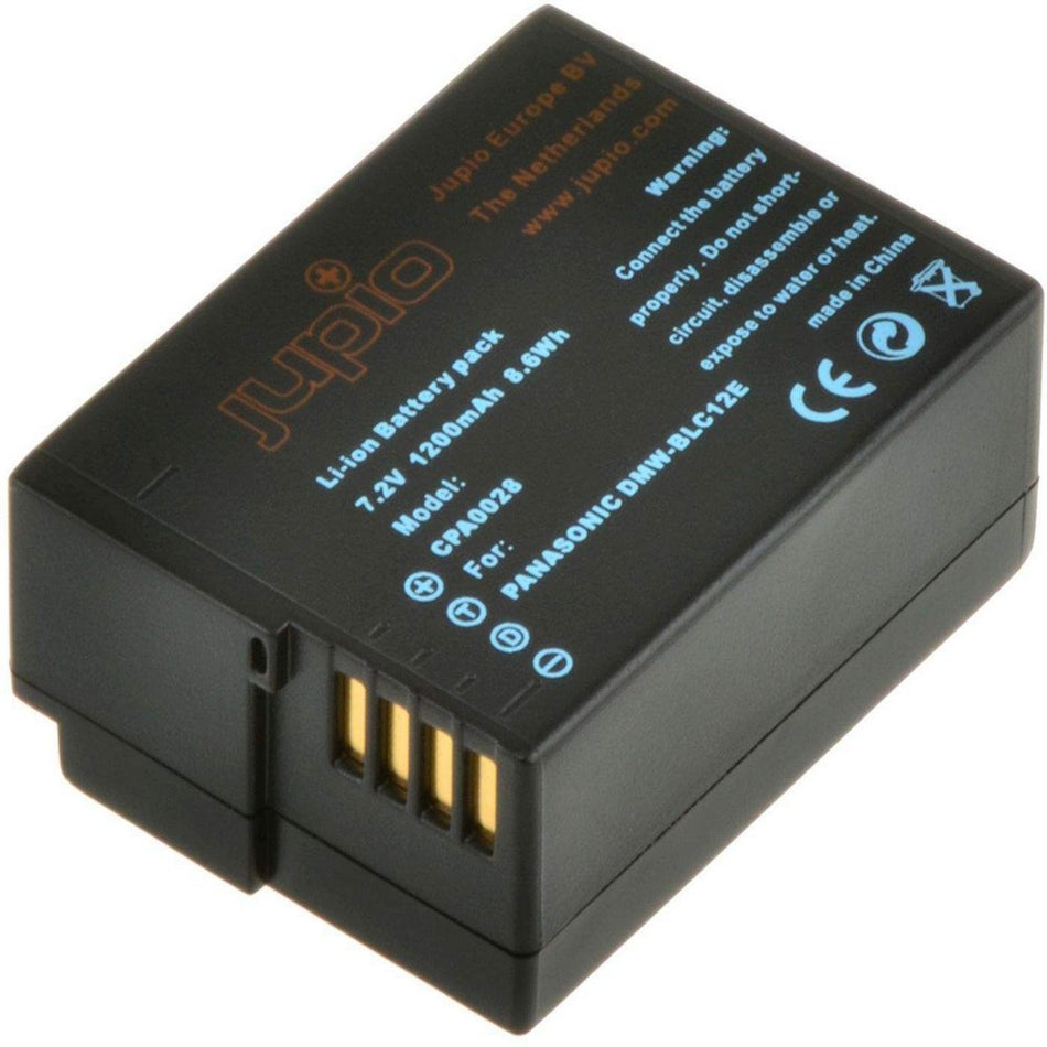 Jupio Camera Battery Panasonic Dmw-Blc12e 7.2v 1200mah