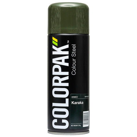 Colorpak Coloursteel Aerosol Spraypaint Karaka | Formula