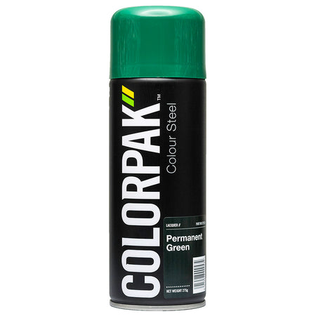 Colorpak Coloursteel Aerosol Spraypaint Permanent Green | Formula