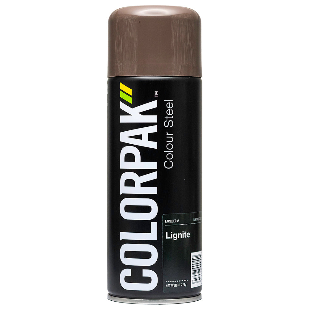 Colorpak Coloursteel Aerosol Spraypaint Lignite | Formula