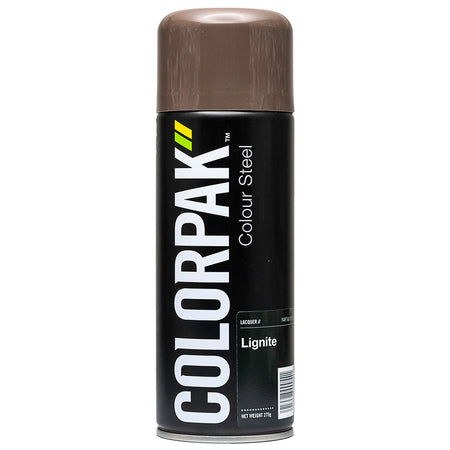 Colorpak Coloursteel Aerosol Spraypaint Lignite | Formula
