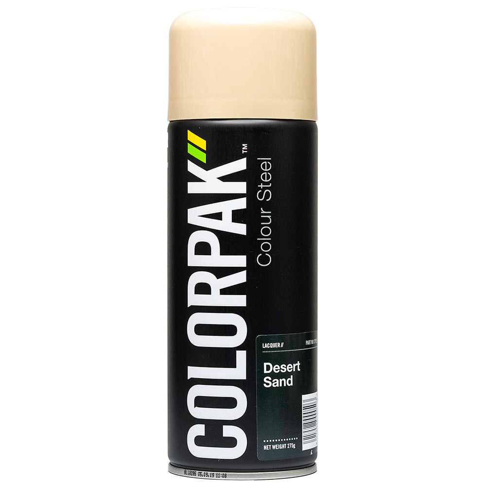 Colorpak Coloursteel Aerosol Spraypaint Desert Sand | Formula