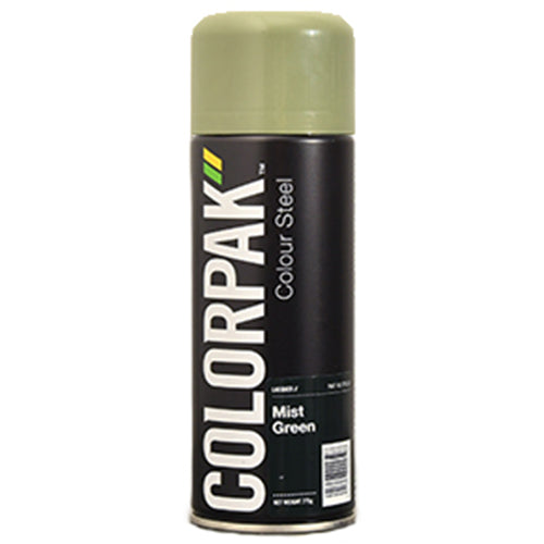 Colorpak Coloursteel Aerosol Spraypaint Mist Green | Formula
