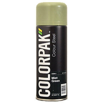 Colorpak Coloursteel Mist Green aerosol spraypaint can