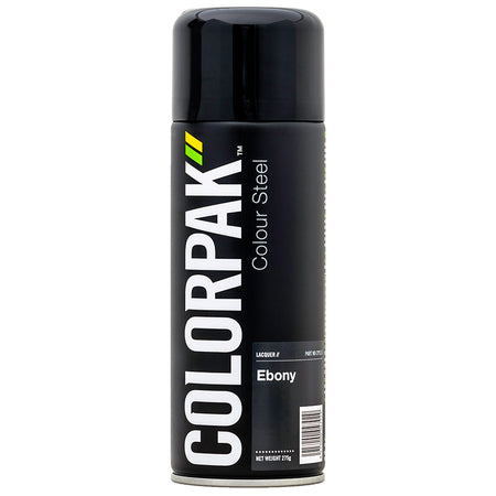 Colorpak Coloursteel Aerosol Spraypaint Ebony | Formula