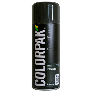 Colorpak Coloursteel Aerosol Spraypaint Flaxpod can