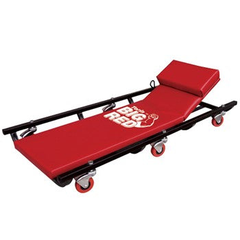 Torin - Big Red TR6452 Steel Creeper 6 Wheels with Adjustable Head Rest