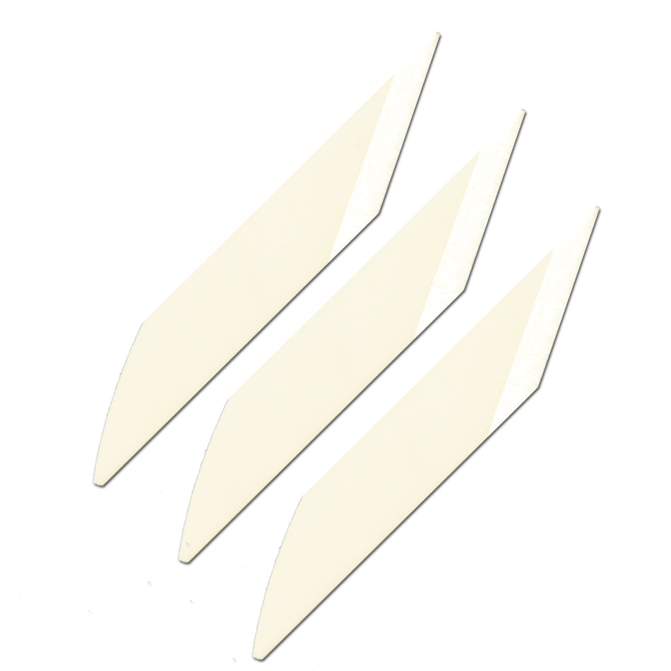 Scale Modellers Supply Ceramic Scraper : Blade Refill Pack (3pc)