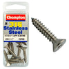 Champion 316/A4 S/Tap Set Screw - Csk 10G x 1in (B)