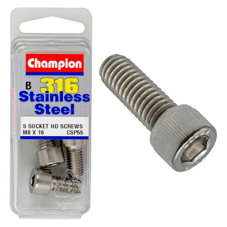 Champion 316/A4 M8 x 16 Socket HD Set Screw (B) | ISL