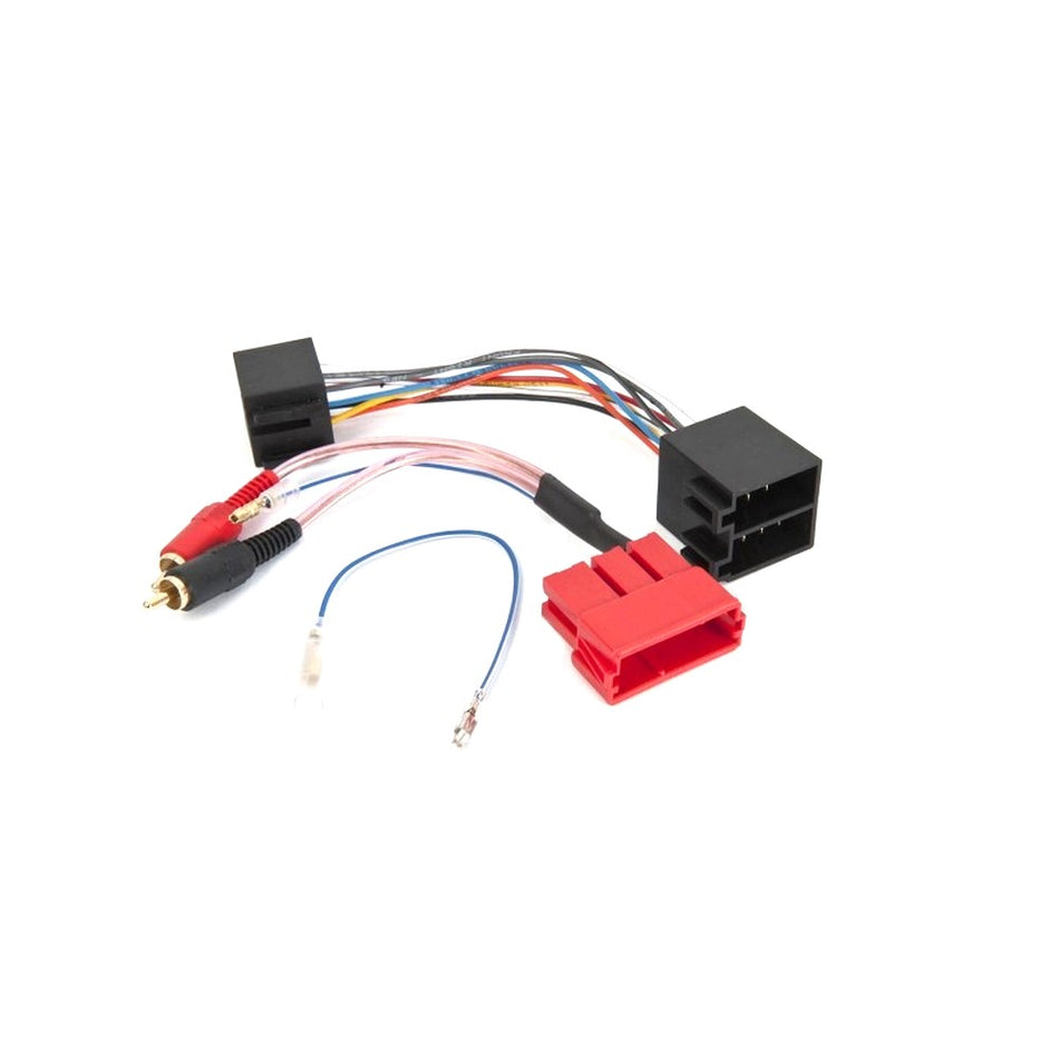 Amplified Audi Mini Iso Rear 1994 - 2010 (Rca Level Input)