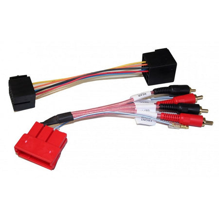 Amplified Audi / Porsche 1992 - 2014 Mini Iso 4 Channel Rca | Formula