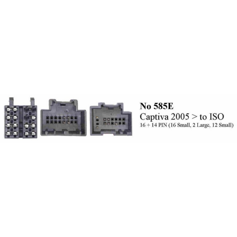 Car Stereo Harness Holden Captiva 7 2006 -2012 (Non-Amped) (2 Plug) | Formula