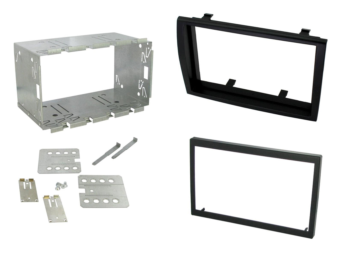 Fitting Kit Fiat Ducato (250) 2006 - 2012 Double Din (With Cage) (Black) | Formula