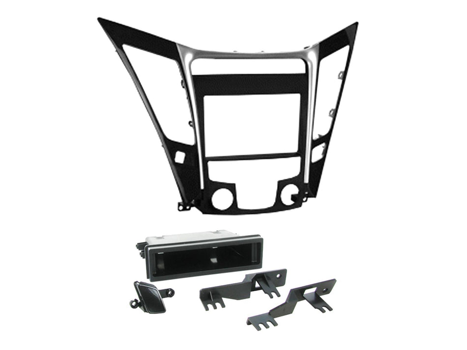 Fitting Kit Hyundai Sontana 11 On Din & Double Din (Black/Silver)