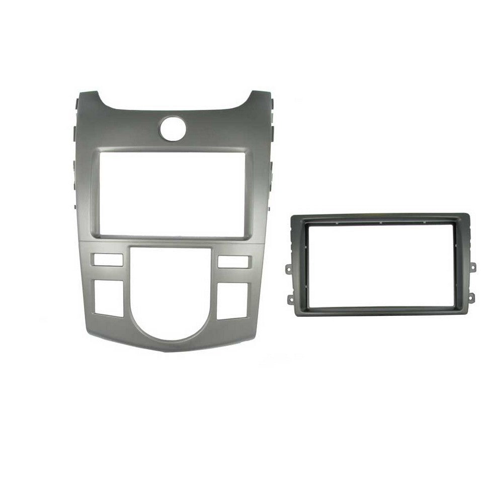 Fitting Kit Kia Cerato 2008 - 2012 Double Din (Auto Aircon Only) (Silver) | Formula