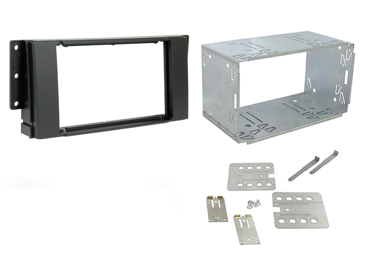 Fitting Kit Land Rover Discovery 3 , Freelander 2005 - 2010 Double Din (With Cage) (Black) | Formula