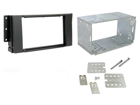 Fitting Kit Land Rover Discovery 3 , Freelander 2005 - 2010 Double Din (With Cage) (Black) | Formula