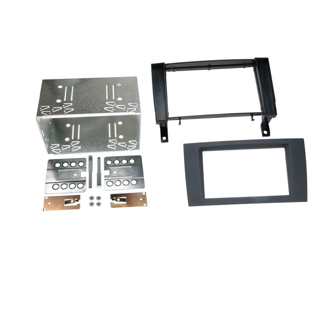 Fitting Kit Mercedes Slk 2004 - 2011 Double Din (With Cage) (Kit Width 250mm Top Edge) (Black) | Formula