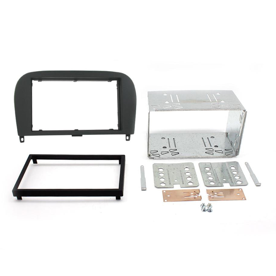 Fitting Kit Mercedes Sl 2001 - 2011 Double Din (With Cage) (Black) | Formula