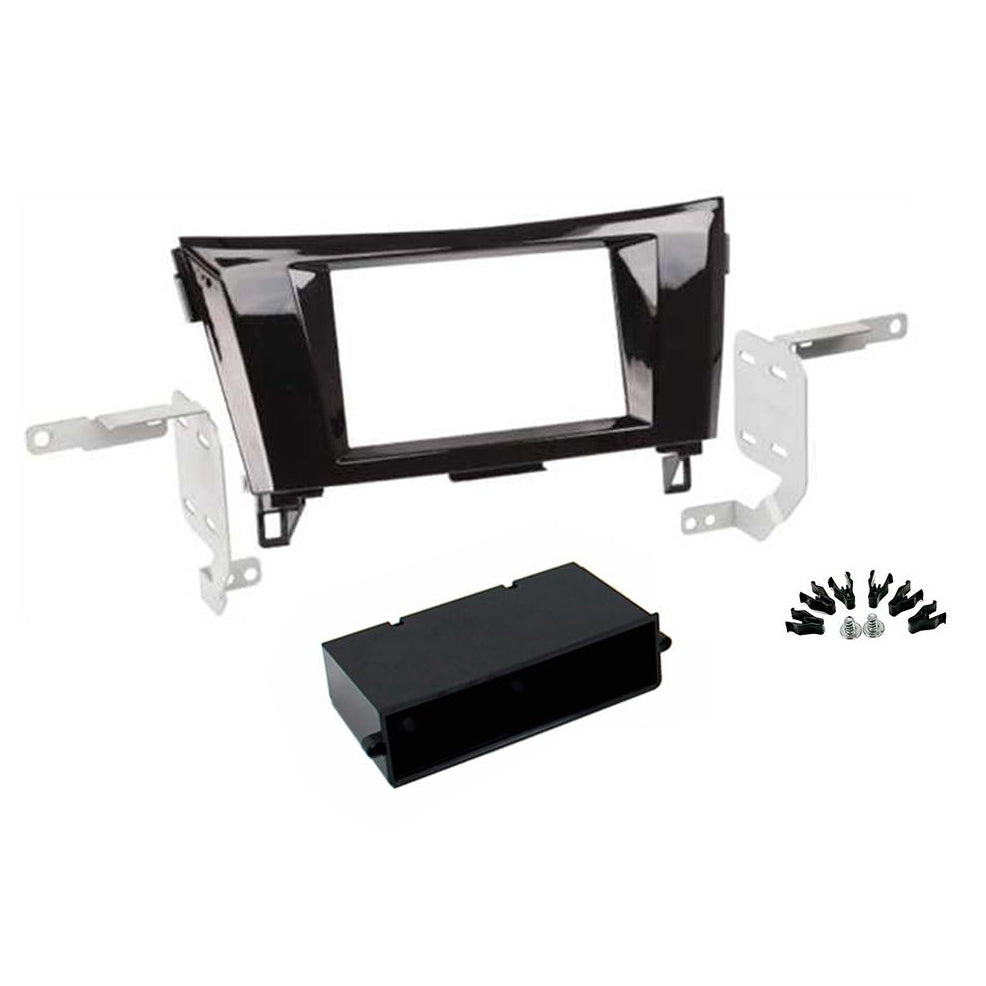 Fitting Kit Nissan X Trail , Qashqai 2014 - 2022 Double Din (Gloss Black) | Formula