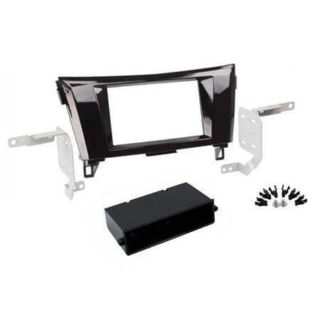 Fitting Kit Nissan X Trail , Qashqai 2014 - 2022 Double Din (Gloss Black) | Formula