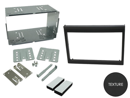 Fitting Kit Porsche 911 (996 Model) 1998 - 2004 Double Din With Cage (Black) | Formula