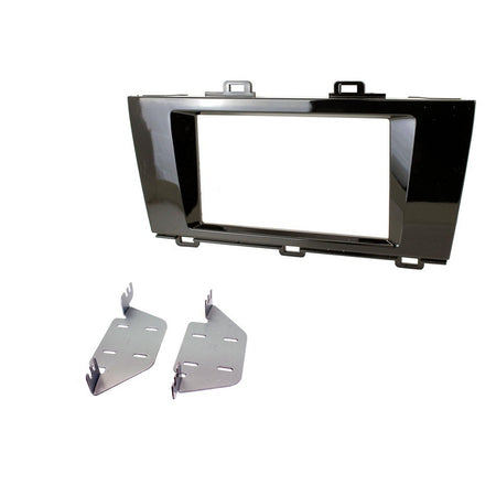 Fitting Kit Subaru Outback , Legacy 2014 - 2019 Double Din (126mm Kit Height) (Gloss Black) | Formula