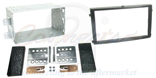Fitting Kit Ssangyong Rexton Ii 2005 - 2013 Double Din With Cage (Black) | Formula