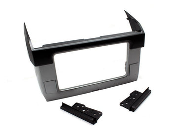 Fitting kit for Toyota Prado 2013–2017 double DIN radio installation, silver finish