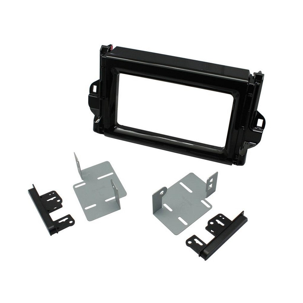 Fitting Kit Toyota Fortuner 2015 - 2020 Double Din (With Toyota Sides) (Gloss Black) | Formula
