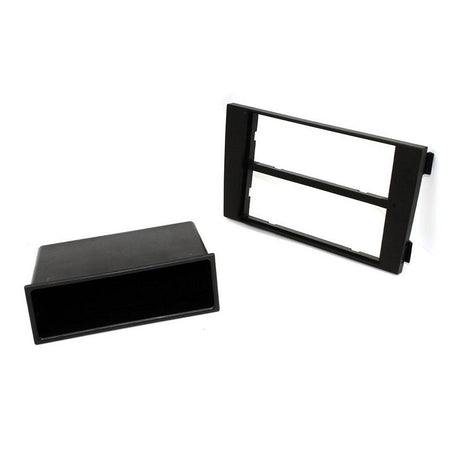 Fitting Kit Audi A6 2001 - 2004 Din Only (With Pocket) (Black) | Formula