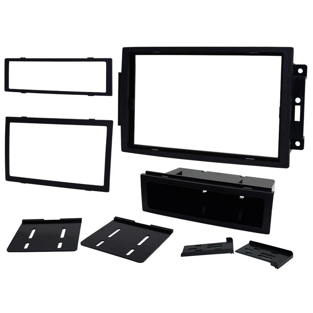Fitting Kit Chrysler / Dodge / Jeep 2005 - 2008 Din & Double Din (With Oem Navigation) (Black) | Formula