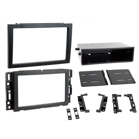 Fitting Kit Chevrolet / Hummer 2006 - 2014 Din & Double Din (With Pocket) (Black) | Formula