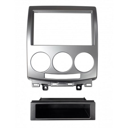 Fitting Kit Mazda 5 , Premacy 2005 - 2010 Din & Double Din (With Pocket) (Silver) | Formula