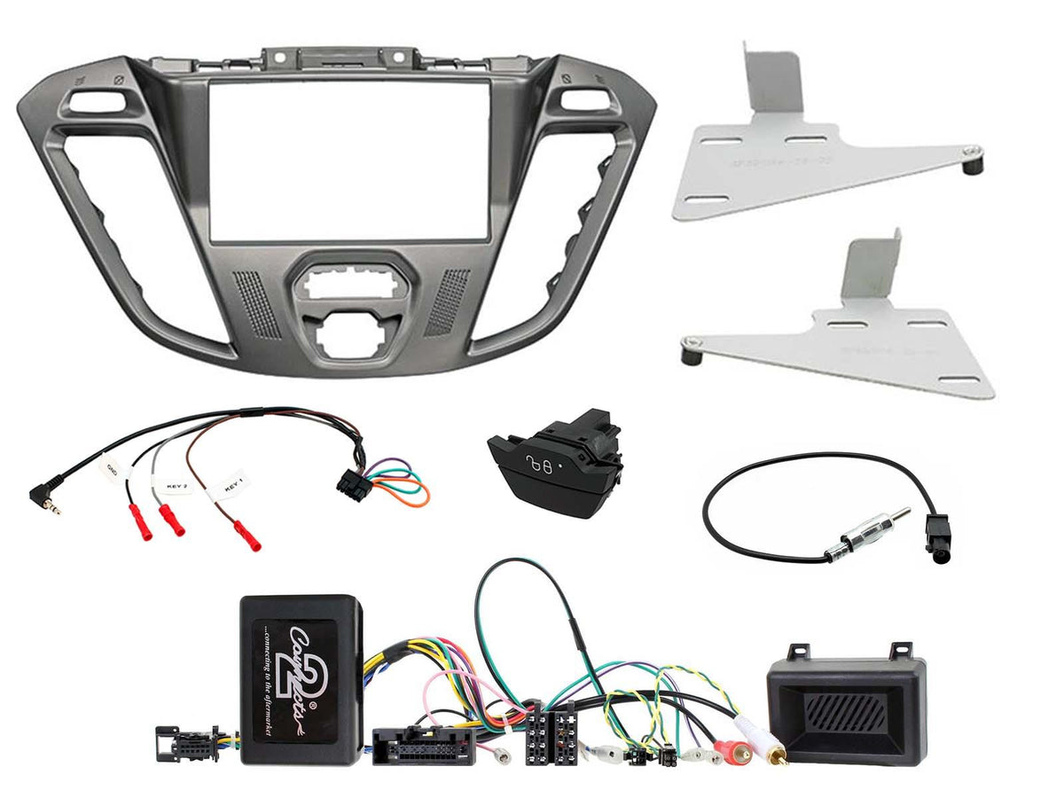 Fitting Kit Ford Transit 2012 - 2016 Double Din (Silver) Complete Kit | Formula