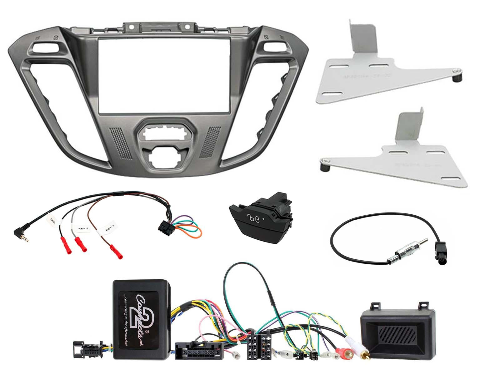 Fitting Kit Ford Transit 2012 - 2016 Double Din (Silver) Complete Kit | Formula