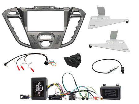 Fitting Kit Ford Transit 2012 - 2016 Double Din (Silver) Complete Kit | Formula